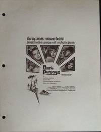 Dark Purpose Campaign Sheet 1964 Shirley Jones, Rossano Brazzi