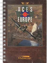 ACES OVER EUROPE Control Documentation by Dynamix - 1993