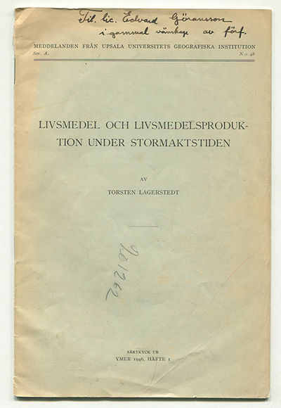 Livsmedel och livsmedelsproduktion under…