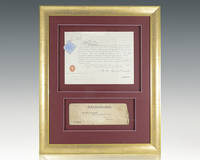 Queen Victoria Royal Military Appointment Signed. by Queen Victoria - Signed First Edition - 1898 - from Raptis Rare Books (SKU: 124088)