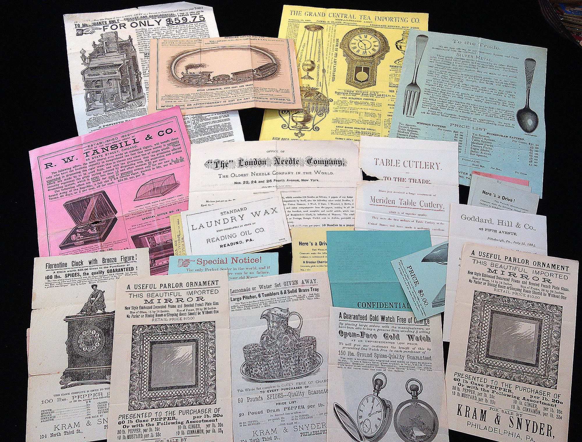 An Archive of over 600 pieces of Jacob Meck (1859-