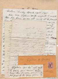 Small archive of Civil War letters written to a wounded member of the 39th New York Volunteer Infantry Regimen (The Garibaldi Guard) along with the soldier&#039;s discharge certificate by Various authors - 1865