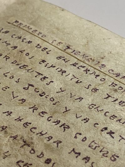 [MANUSCRIPT OF TRADITIONAL MEXICAN...; (photo 10)