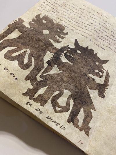 [MANUSCRIPT OF TRADITIONAL MEXICAN...; (photo 13)