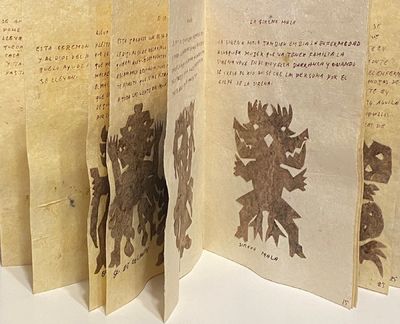 [MANUSCRIPT OF TRADITIONAL MEXICAN...; (photo 4)