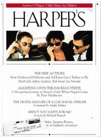 cover of HARPER'S JUN 1993: HOLLYWOOD PUBLICISTS. MEMOIR GAY NAVAL OFFICER. MONGOLIA