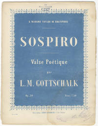 [D-142; Op. 24]. Sospiro Valse Poétique ... Prix: 7f. 50c