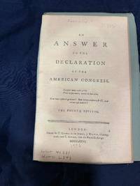 An Answer to the Declaration of the American Congress