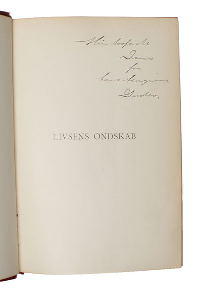 Livsens Ondskab. Billeder fra Gammelkøbing. - [DEDIKATIONSEKSEMPLAR] (photo 2)