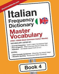 Italian Frequency Dictionary - Master Vocabulary: 7501-10000 Most Common Italian Words