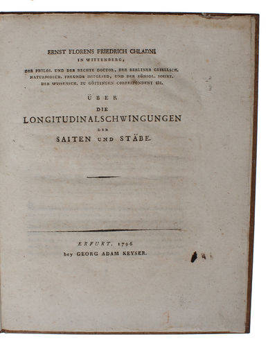 Über die Longitudinalschwingungen der Saiten und…