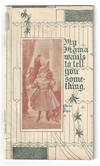 My Mama wants to tell you something" - Booklet Advertising Patent Medicine for Women
