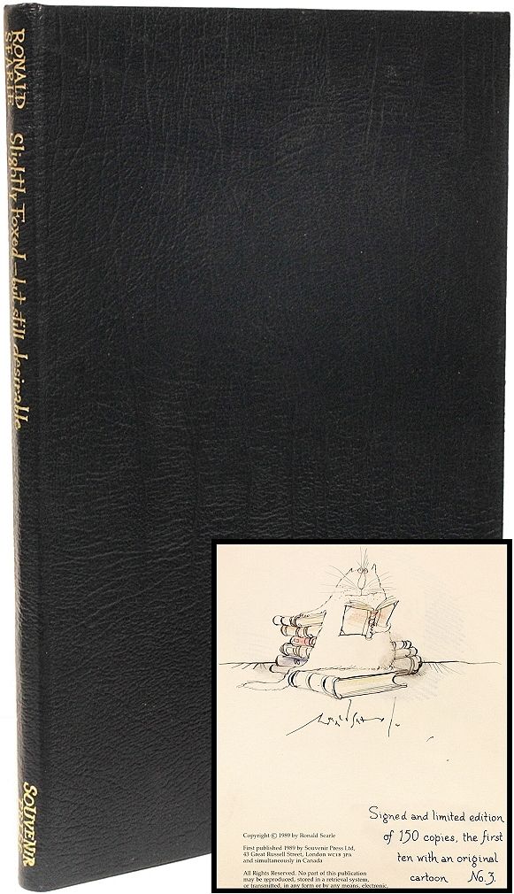 Slightly Foxed - but still desirable Ronald Searle