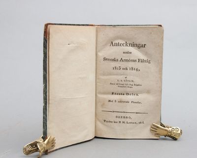 Anteckningar under Svenska Arméens Fålttåg 1813 och 1814. I-III. (photo 5)
