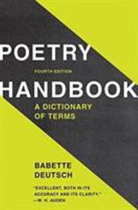 Poetry Handbook : A Dictionary of Terms