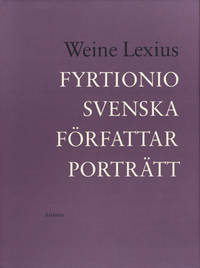 Fyrtionio svenska författarporträtt.