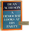 A Democrat Looks at His Party [Signed]