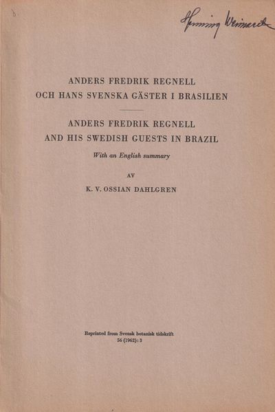 Anders Fredrik Regnell och hans svenska gäster i…