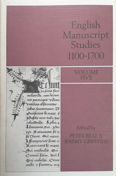 English Manuscript Studies 1100-1700.