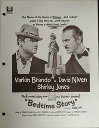 Bedtime Story Campaign Sheet 1964 Marlon Brando, David Niven