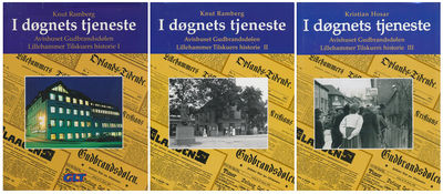 I døgnets tjeneste. Avishuset Gudbrandsdølen.…