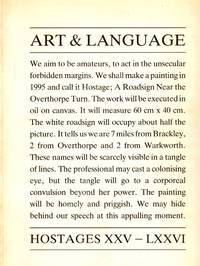 Art and Language: Hostages XXV - LXXVI