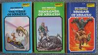 DRAY PRESCOT:  THE KROZAIR CYCLE.  3 VOLUME SET.  THE TIDES OF KREGEN (DRAY PRESCOT: 12) / RENEGADES OF KREGEN (DRAY PRESCOT: 13) / KROZAIR OF KREGEN (DRAY PRESCOT: 14). by Akers, Alan Burt (pseudonym of Kenneth Bulmer).  (Dray Prescot.)