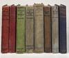 Eight McClurg Edition Novels: The Gods of Mars, The Warlord of Mars, Tarzan the Untamed, The Mucker, At the Earth's Core, The Cave Girl, The Eternal Lover, and The Mad King