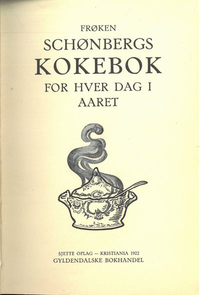 Kokebok for hver dag i aaret.