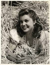 ESTHER WILLIAMS PIN-UP IN A HAYSTACK | BATHING BEAUTY (1943) Oversized photo