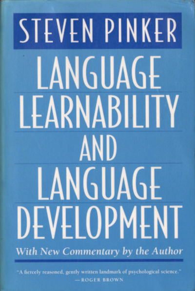 LANGUAGE LEARNABILITY AND LANGUAGE DEVELOPMENT.