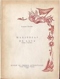MARIPOSAS DE LACA: TANKAS Y HAI-KAIS.; Grabados en linóleo de Adolfo Mexiac y retrato y ex-libris de Ramiro Jiménez Pozo