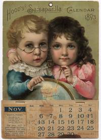 [AMERICANA] SARSAPARILLA CALENDAR 1893