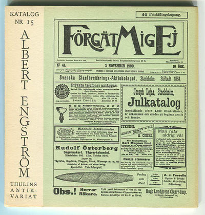 Thulins antikvariat. Katalog nr 15.…