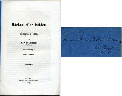 Märken efter istiden, iakttagna i Skåne med…