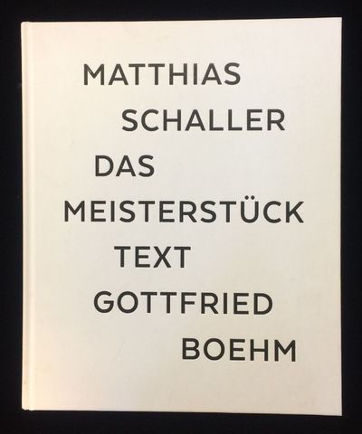 DAS MEISTERSTUCK. Matthias Petrus Schaller)