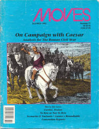 image of A Vintage Issue of the Militray Gaming Magazine Moves for Oct-Nov 1993