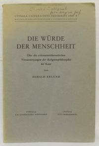 Die Würde der Menschheit. Über die…