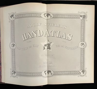 Adolf Stieler's Hand-Atlas über alle Theile der Erde und über das Weltgebäude. 95 Karten