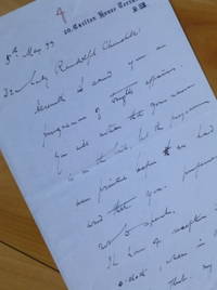 image of Autograph Letter Signed, to "Dear Lady Randolph Churchill."