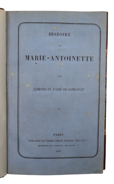 Histoire de Marie-Antoinette. (photo 2)