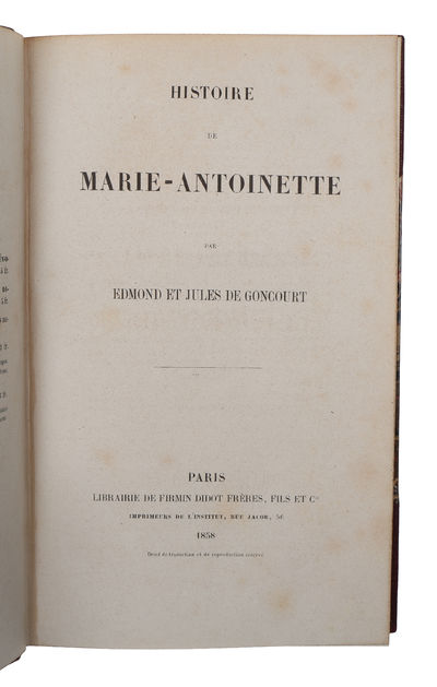 Histoire de Marie-Antoinette. (photo 3)