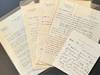 3 Letters by Stanford White, 1 by His Widow Bessie White and 1 by His Son Lawrence Grant White