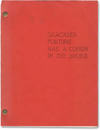 image of Quackser Fortune Has a Cousin in the Bronx (Original screenplay for the 1970 Irish film)