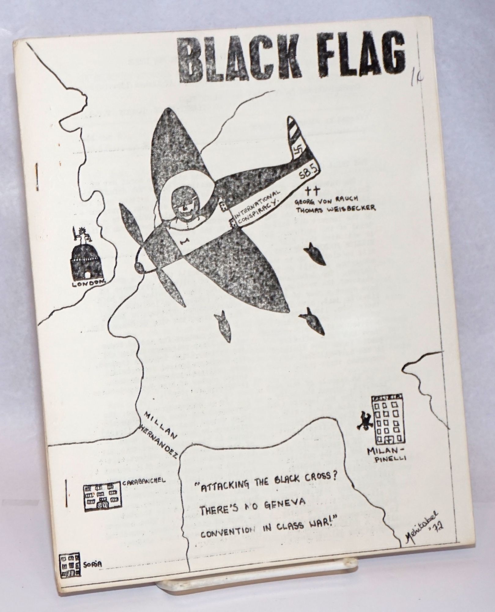 Black Flag: Bulletin of the Anarchist Black Cross.