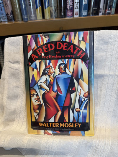 Red Death Shot A Red Death by Mosley, Walter | Boards covered in cloth and paper ...