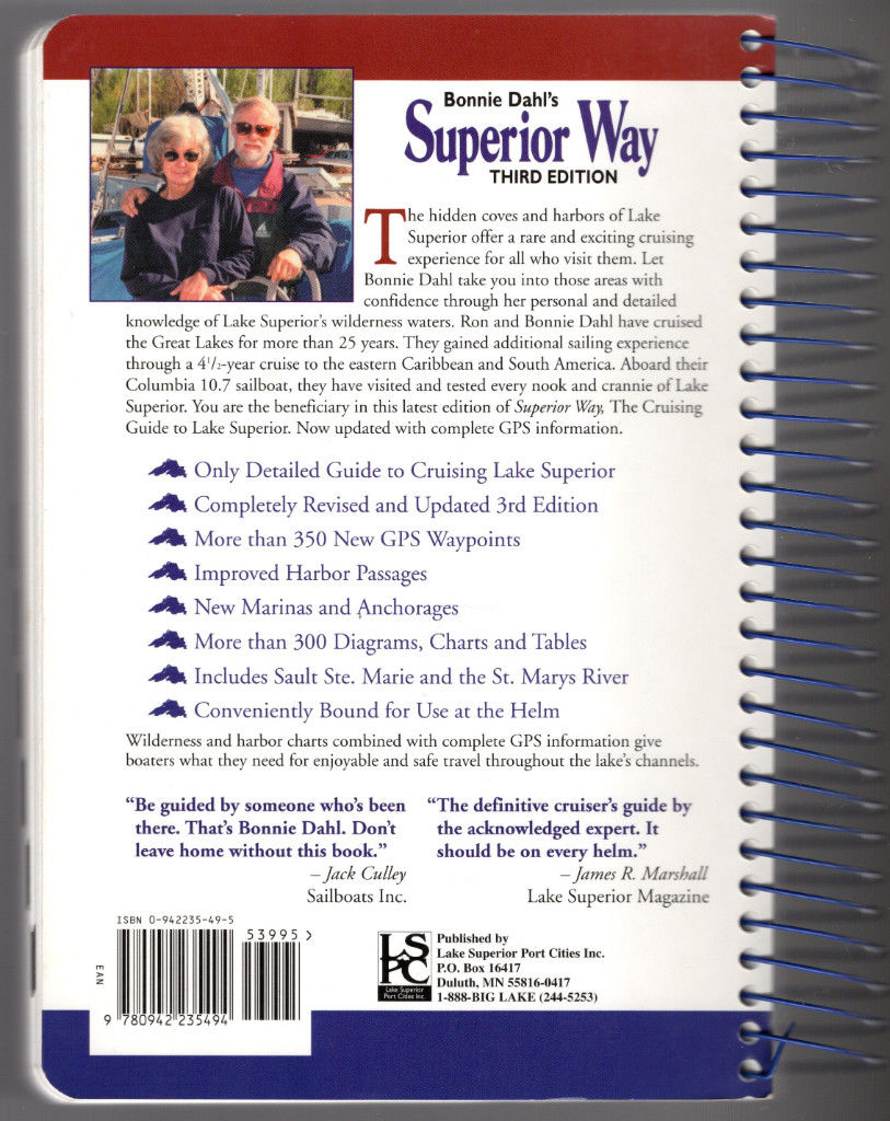 Superior Way The Cruising Guide to Lake Superior by Bonnie Dahl Paperback 3rd 20010601