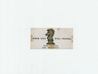 HERRMANN, BERNARD. "Have Gun Will Travel" Signed Letter and Signed Document