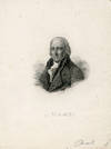 Engraved portrait, by E. Conquy after Girard