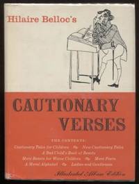 cover of Cautionary Verses. Illustrated Album Edition with the original pictures by B.T.B. and Nicolas Bentley. (Vincent Lloyd-Russel Bookplate)